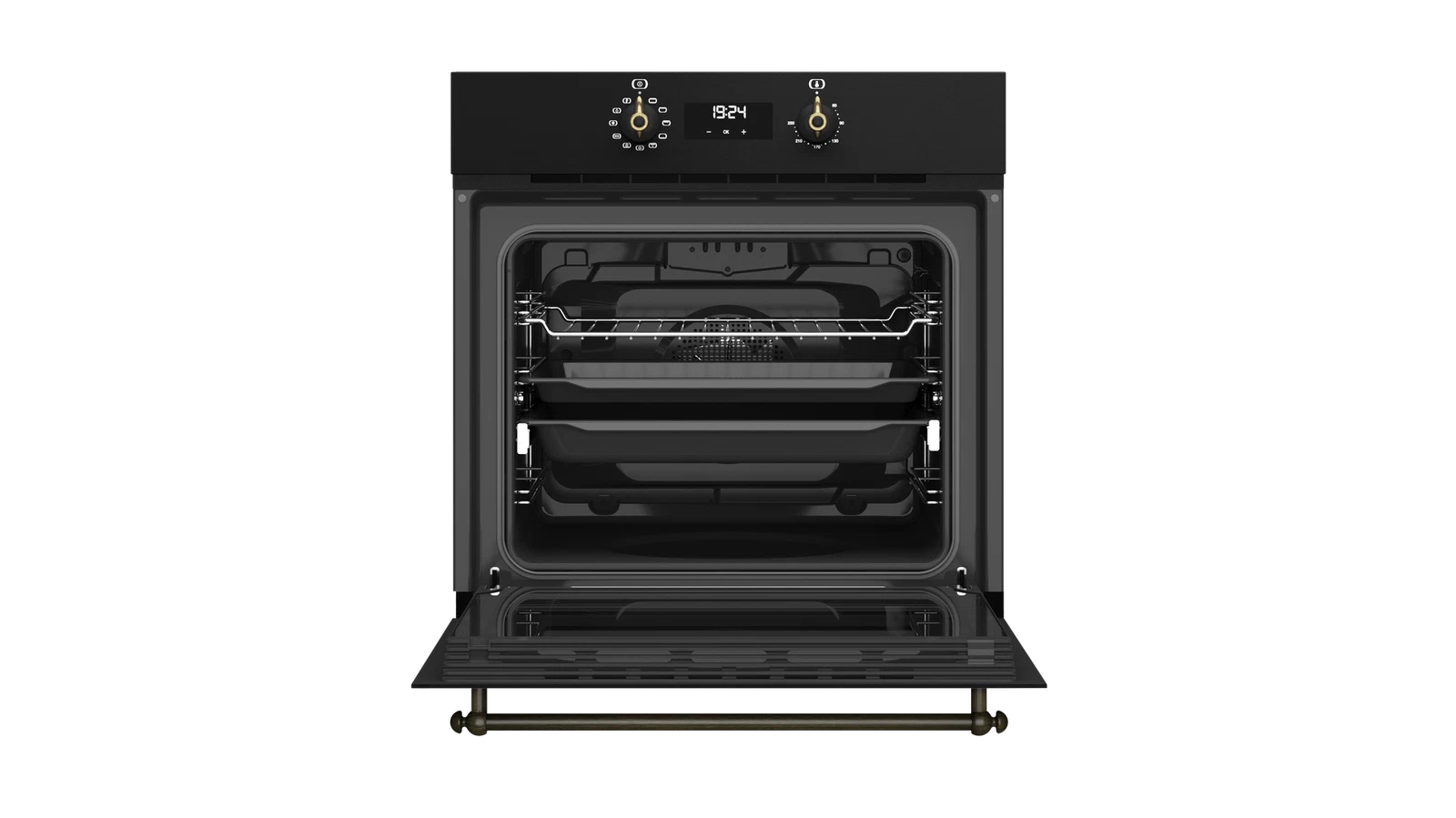 Духовой шкаф электрический Teka Country HRB 6400 ANTHRACITE-OB Антрацитовая Эмаль/Состаренная Бронза