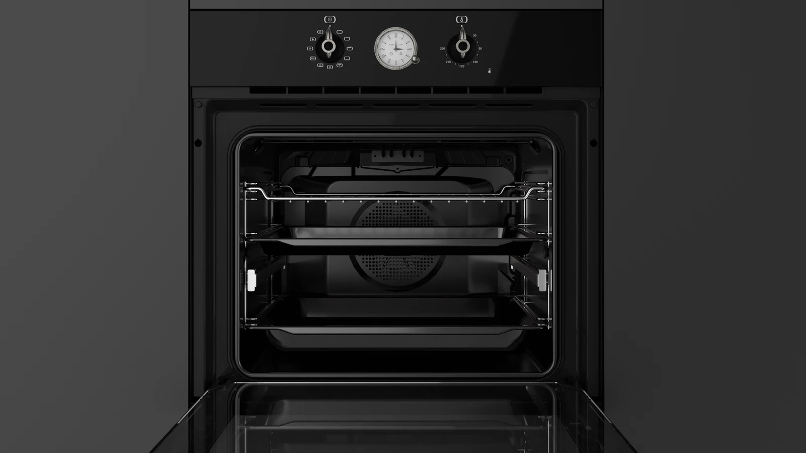 Духовой шкаф электрический Teka Country HRB 6300 ANTHRACITE-OS Антрацитовая Эмаль/Состаренное Серебро