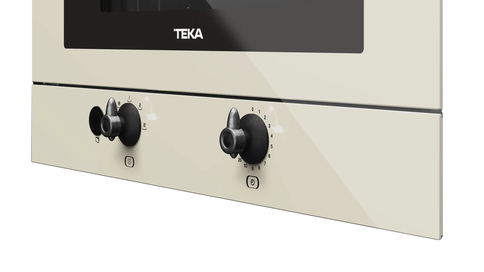 Встраиваемая микроволновая печь Teka Country MWR 22 BI VANILLA-OS Ванильная Эмаль/Состаренное Серебро