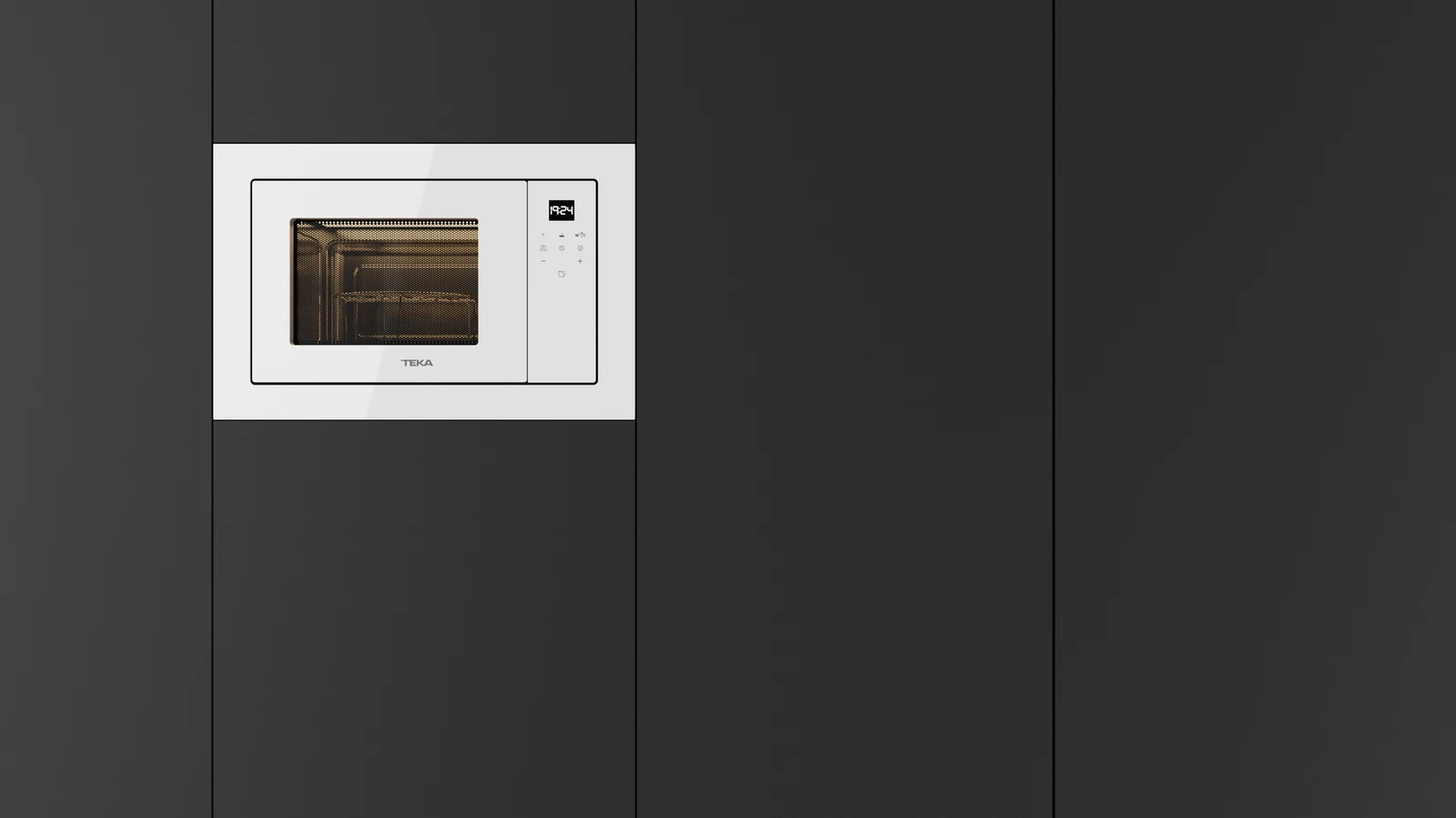 Встраиваемая микроволновая печь Teka Urban ML 8210 BIS WHITE MARBLE Белое Стекло