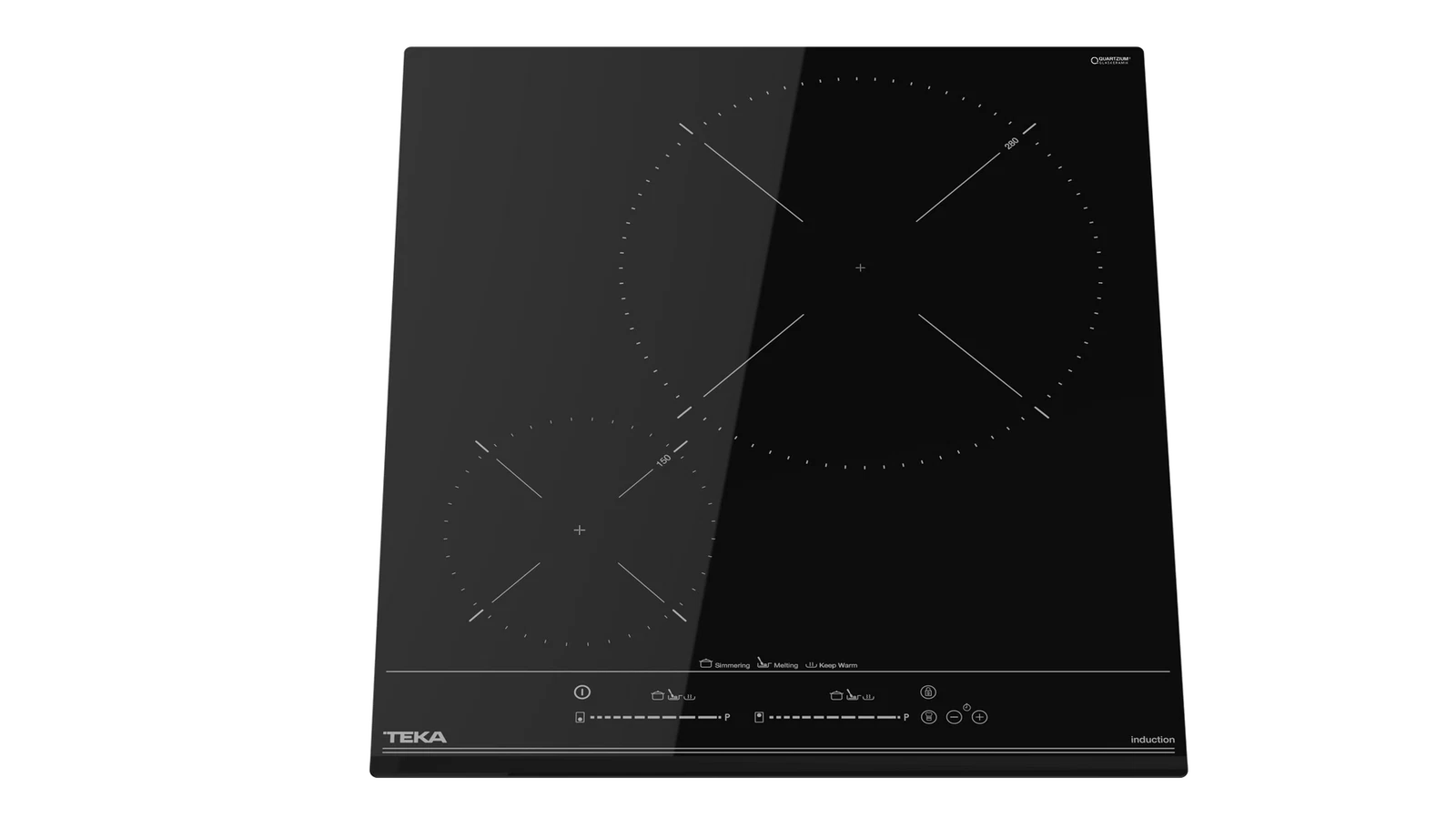 Индукционная варочная панель DirectSense Domino 45 см IZC 42400 MSP BLACK