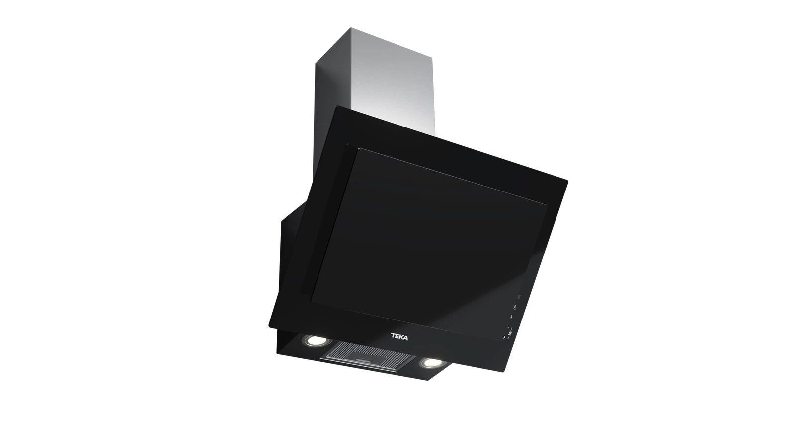 Пристенная вертикальная вытяжка 60 см DVT 68660 TBS BLACK
