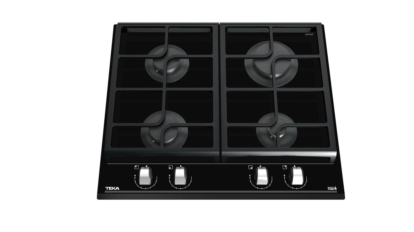 Варочная панель газ на стекле 60 см GZC 64300 XBN BLACK