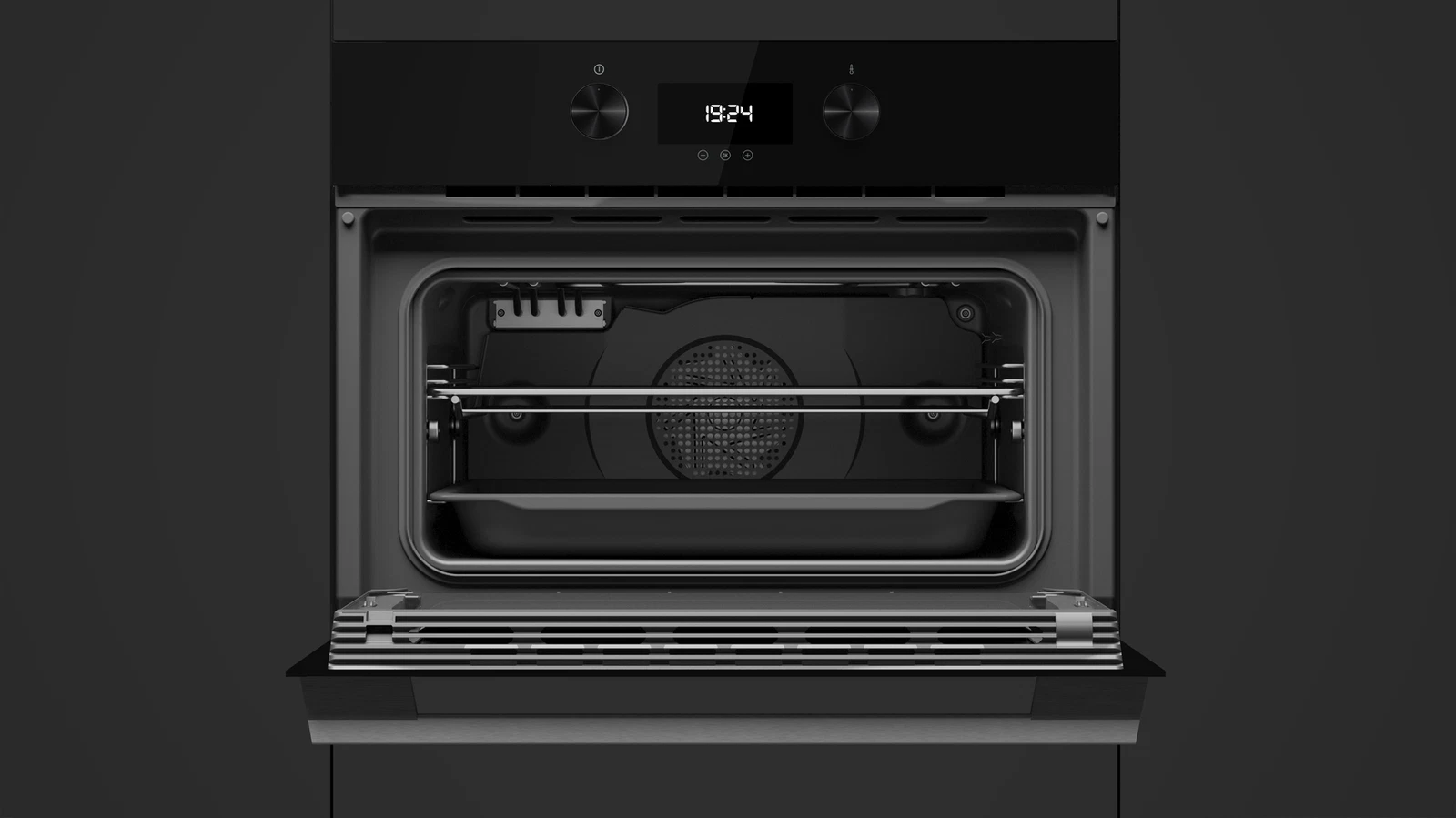 Компактный духовой шкаф  Teka Full Black HLC 8440 C FULL BLACK Полностью Чёрный