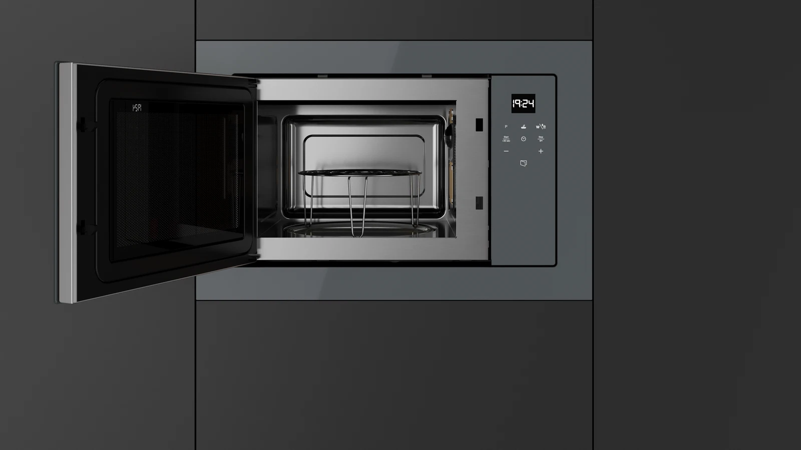 Встраиваемая микроволновая печь Teka Urban ML 8210 BIS STONE GREY Серый Камень