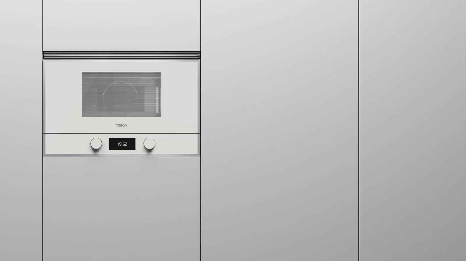 Встраиваемая микроволновая печь Teka Maestro ML 822 BIS L WHITE-SS Белое Стекло