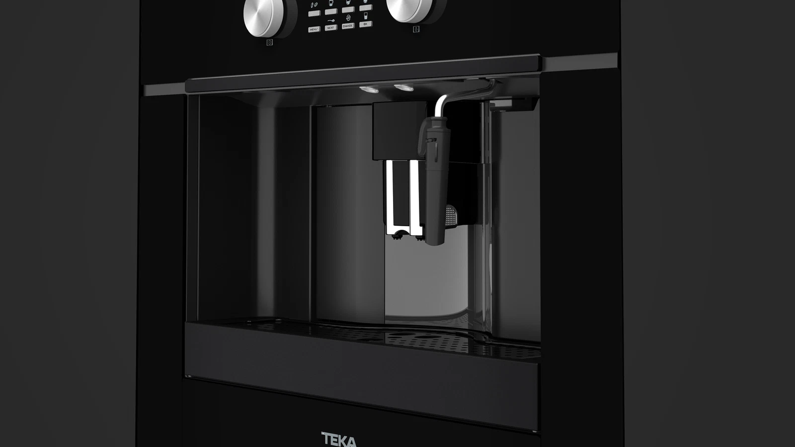 Кофемашина встраиваемая Teka Urban CLC 855 GM NIGHT RIVER BLACK Ночная Река