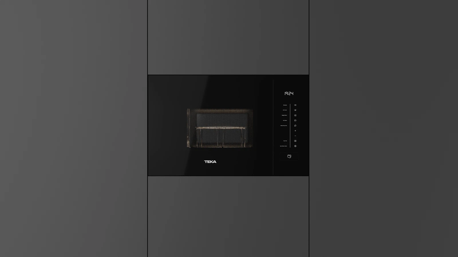 Встраиваемая микроволновая печь Teka Full Black MLEG 820 FI FULL BLACK Полностью Чёрный
