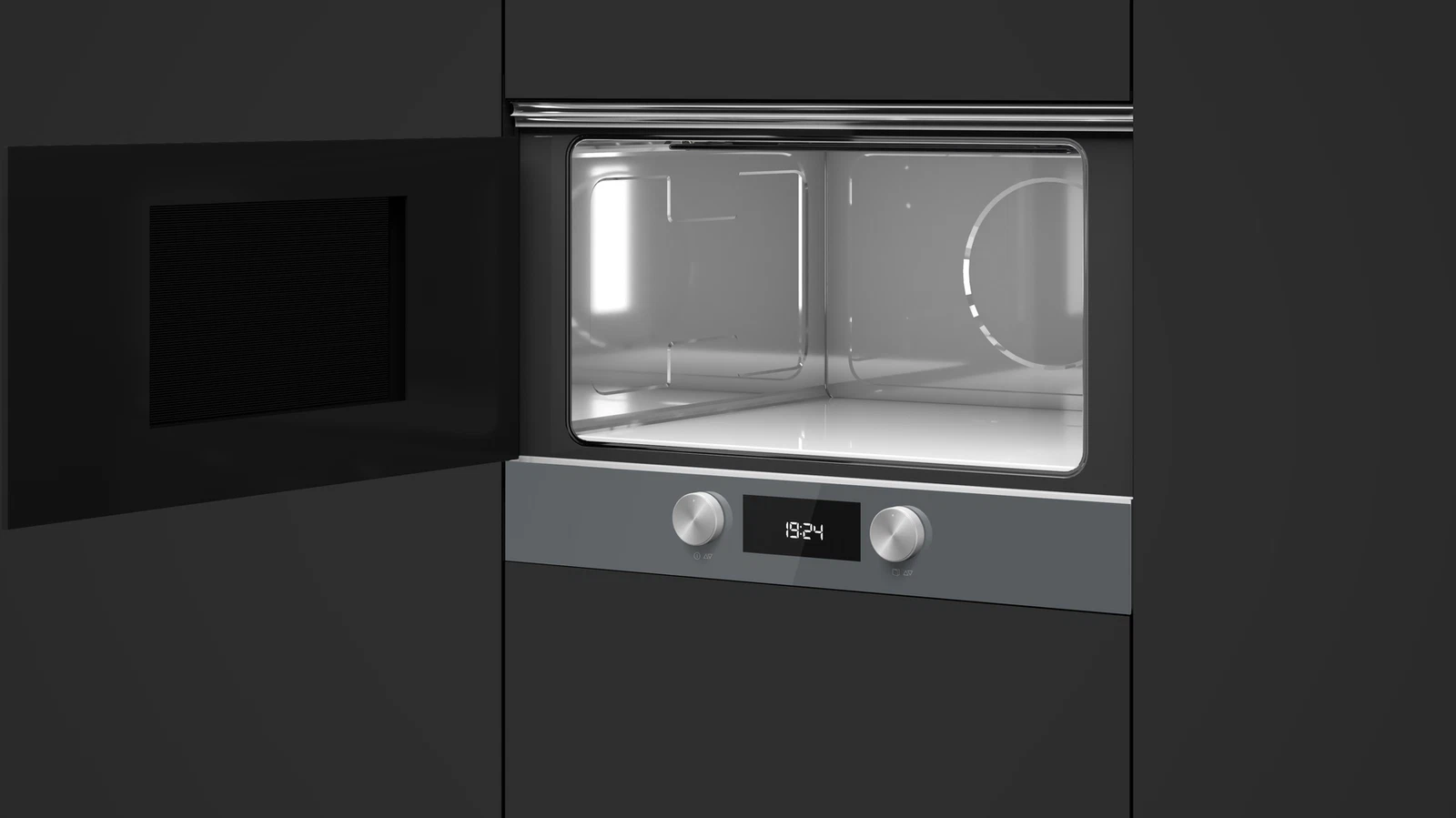 Встраиваемая микроволновая печь Teka Urban ML 8220 BIS L STONE GREY Серый Камень