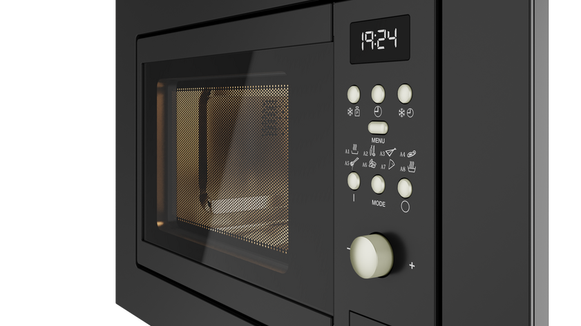 Встраиваемая микроволновая печь Teka Universo MWE 207 FI BLACK Чёрная Эмаль