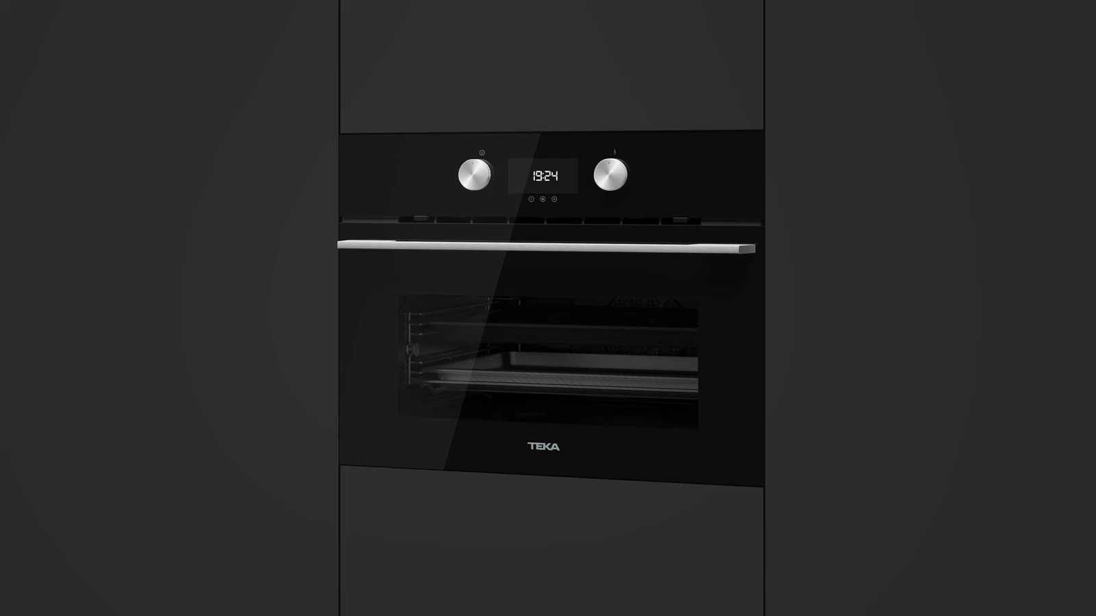 Компактный духовой шкаф  Teka Urban HLC 8400 NIGHT RIVER BLACK Ночная Река