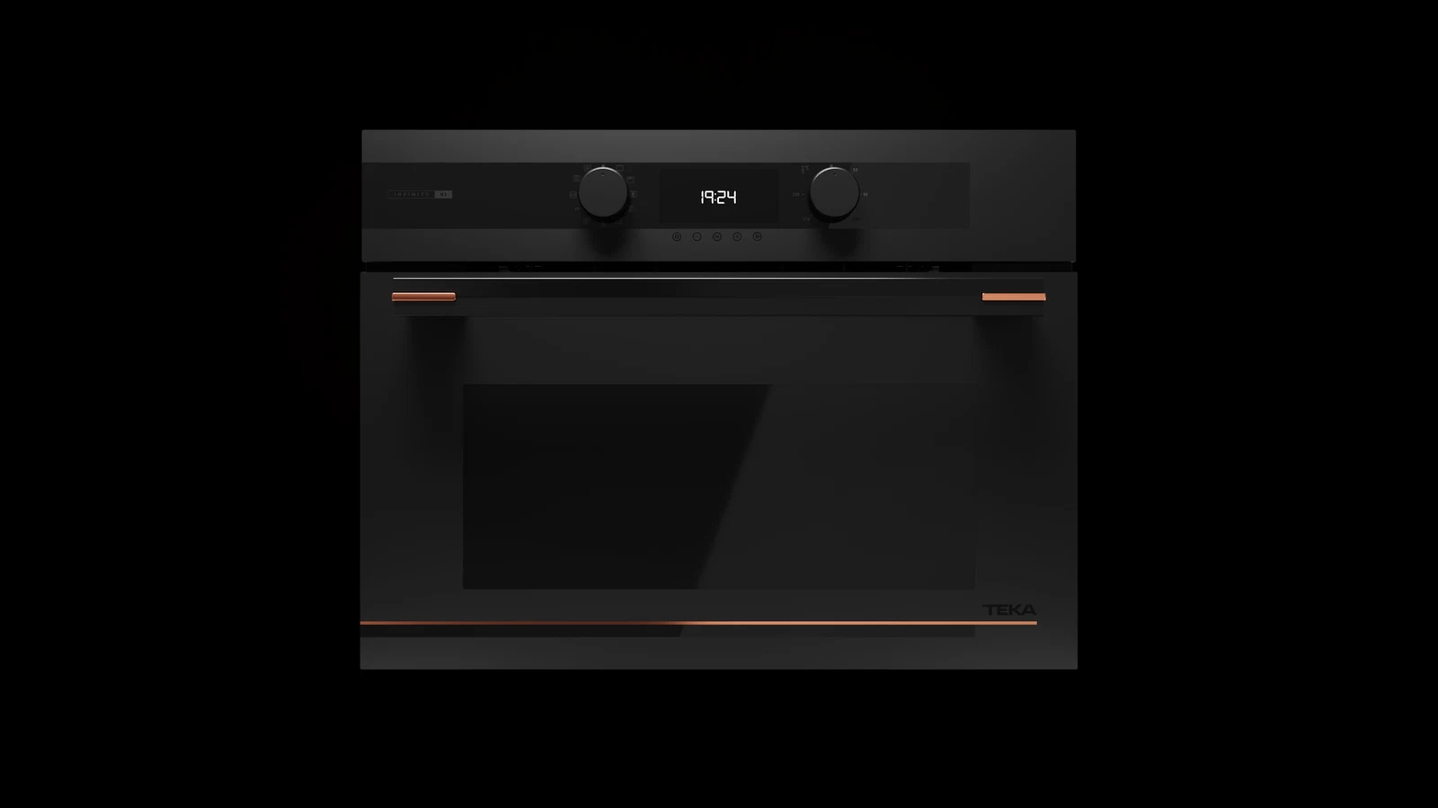 Компактный духовой шкаф  Teka Infinity HLC 84-G1 C MATT BLACK Матовый Чёрный