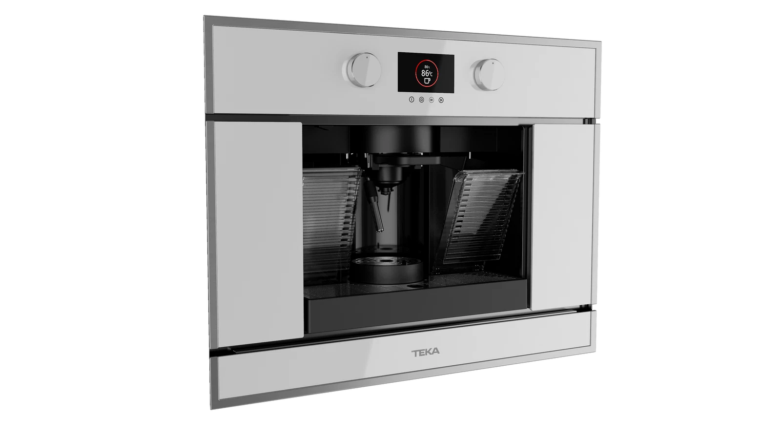 Кофемашина встраиваемая Teka Maestro CLC 835 MC WHITE-SS Белое Стекло