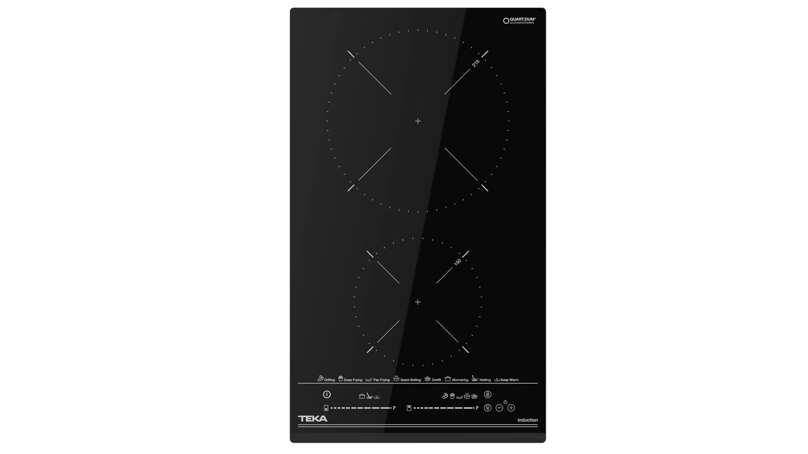 Индукционная варочная панель MasterSense Domino 30 см IZC 32600 MST BLACK
