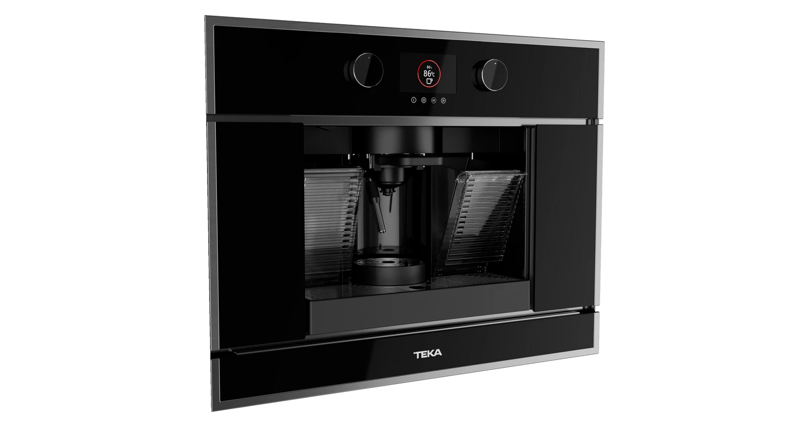 Кофемашина встраиваемая Teka Maestro CLC 835 MC BLACK-SS Чёрное Стекло