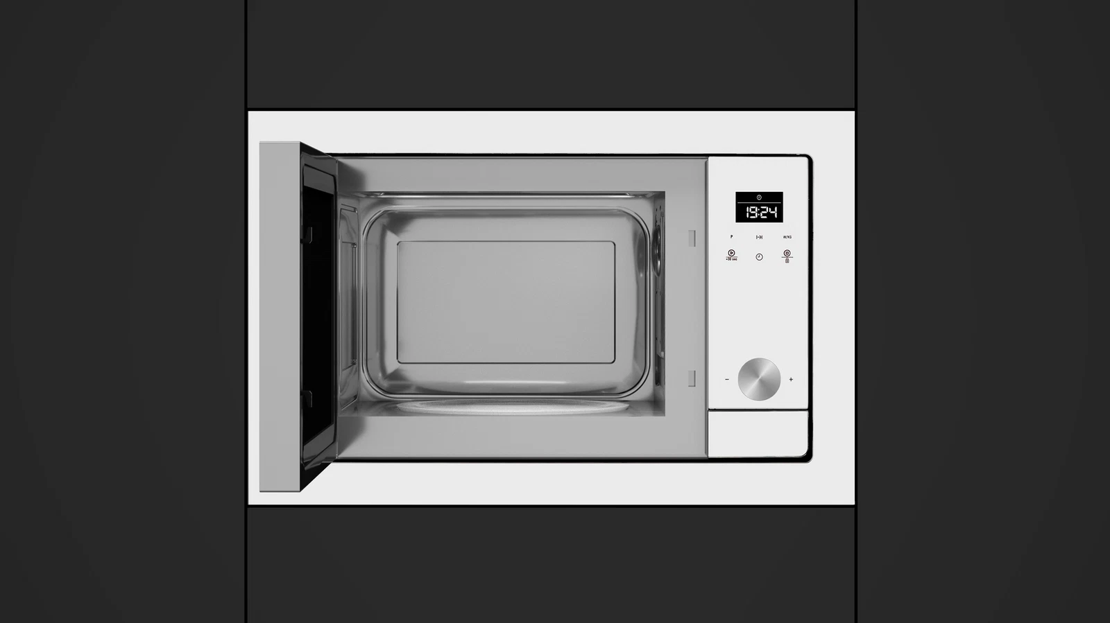 Встраиваемая микроволновая печь Teka Urban ML 8200 BIS WHITE MARBLE Белое Стекло