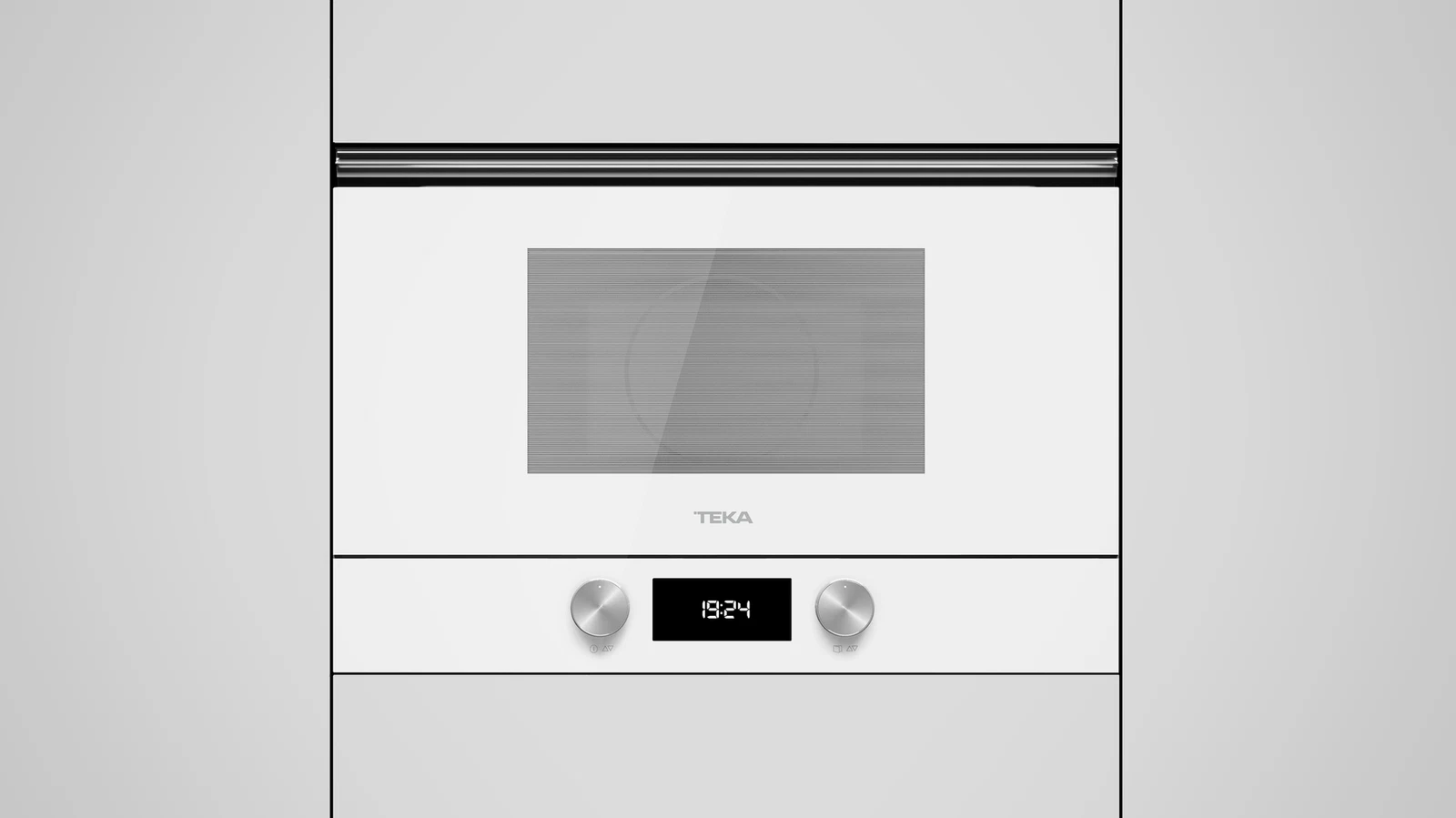 Встраиваемая микроволновая печь Teka Urban ML 8220 BIS L WHITE MARBLE Белое Стекло