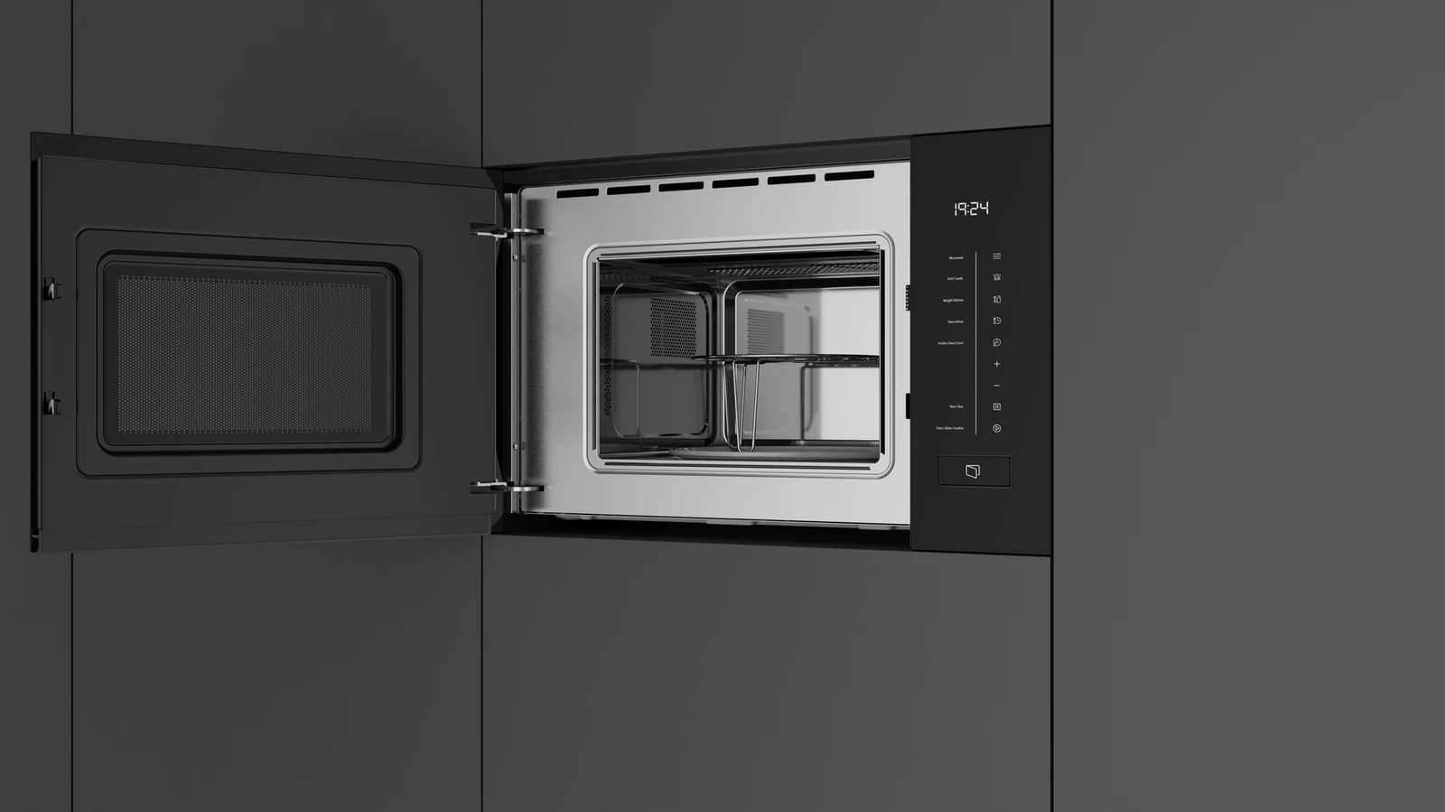 Встраиваемая микроволновая печь Teka Full Black MLEG 820 FI FULL BLACK Полностью Чёрный