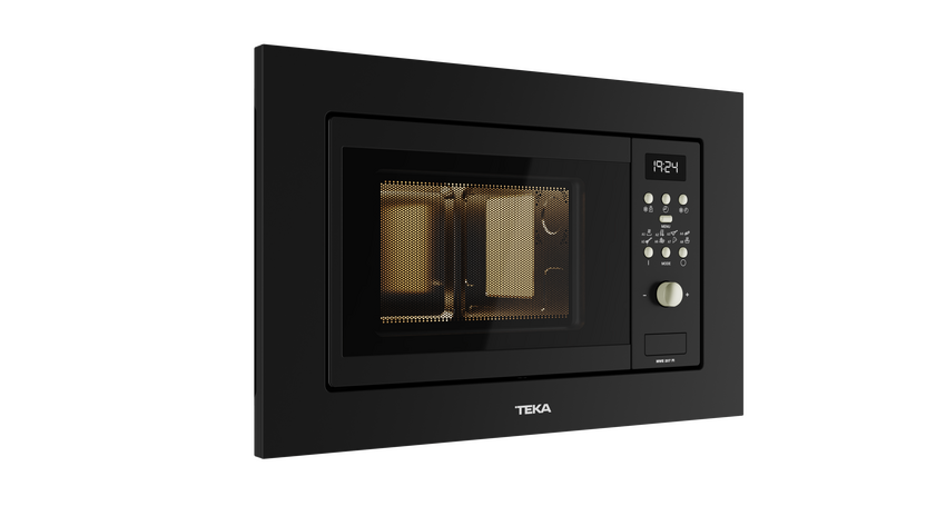 Встраиваемая микроволновая печь Teka Universo MWE 207 FI BLACK Чёрная Эмаль
