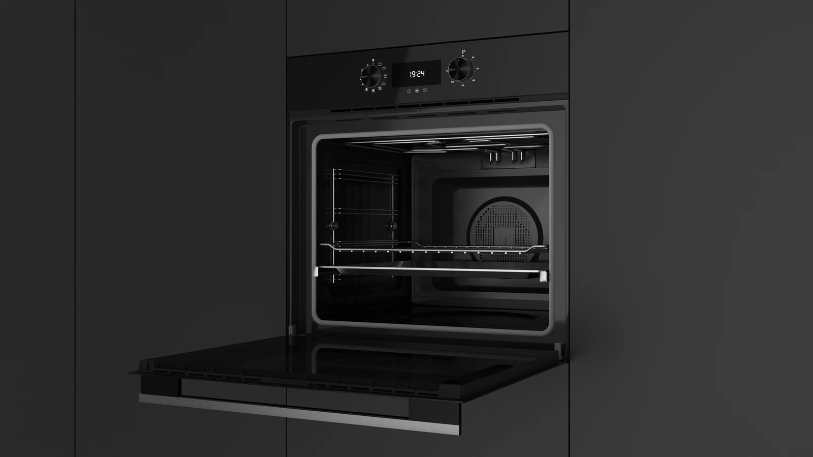 Духовой шкаф электрический Teka Full Black HLB 8400 FULL BLACK Полностью Чёрный