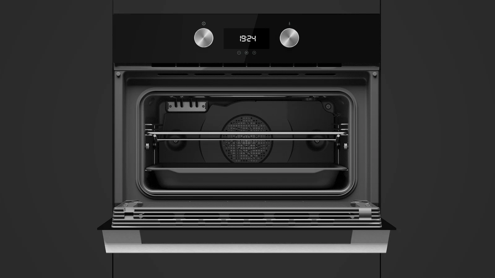 Компактный духовой шкаф  Teka Urban HLC 8400 NIGHT RIVER BLACK Ночная Река