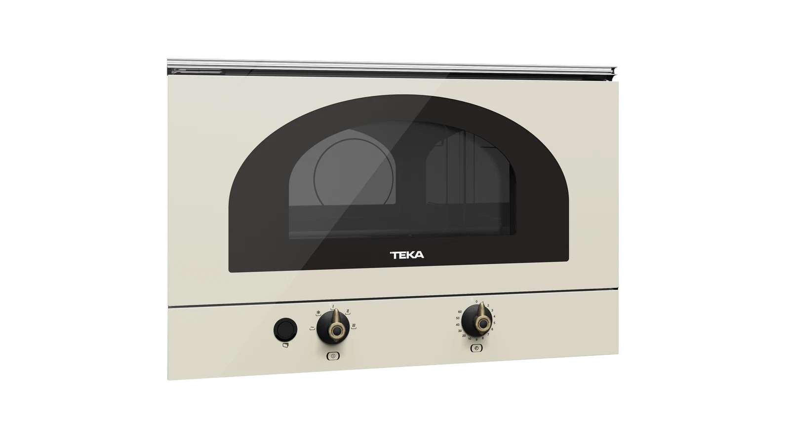 Встраиваемая микроволновая печь Teka Country MWR 22 BI VANILLA-OB Ванильная Эмаль/Состаренная Бронза