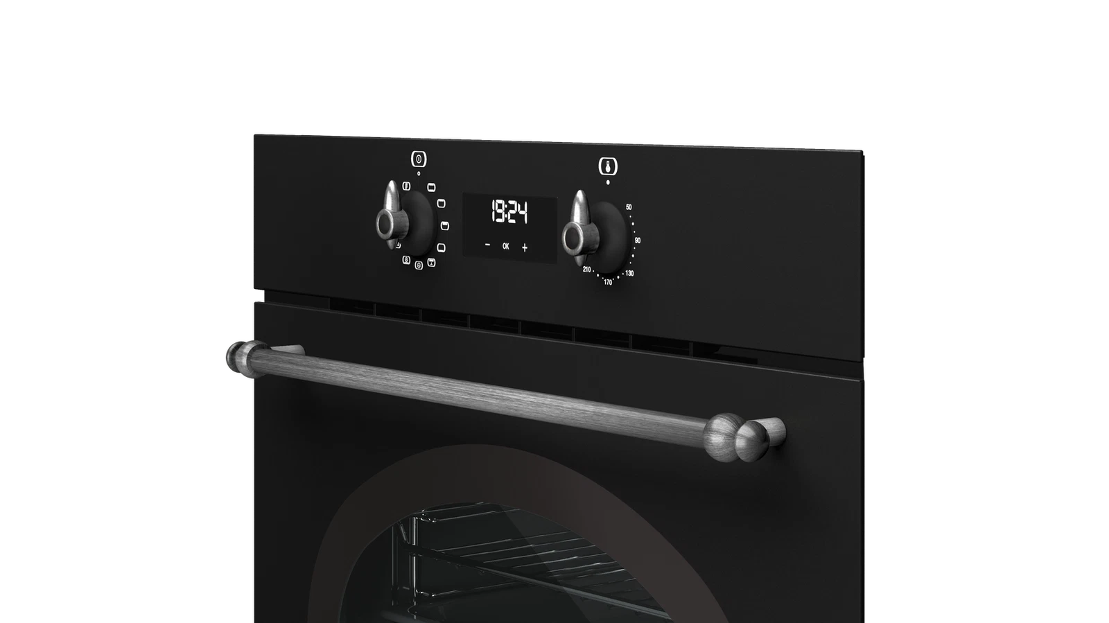 Духовой шкаф электрический Teka Country HRB 6400 ANTHRACITE-OS Антрацитовая Эмаль/Состаренное Серебро