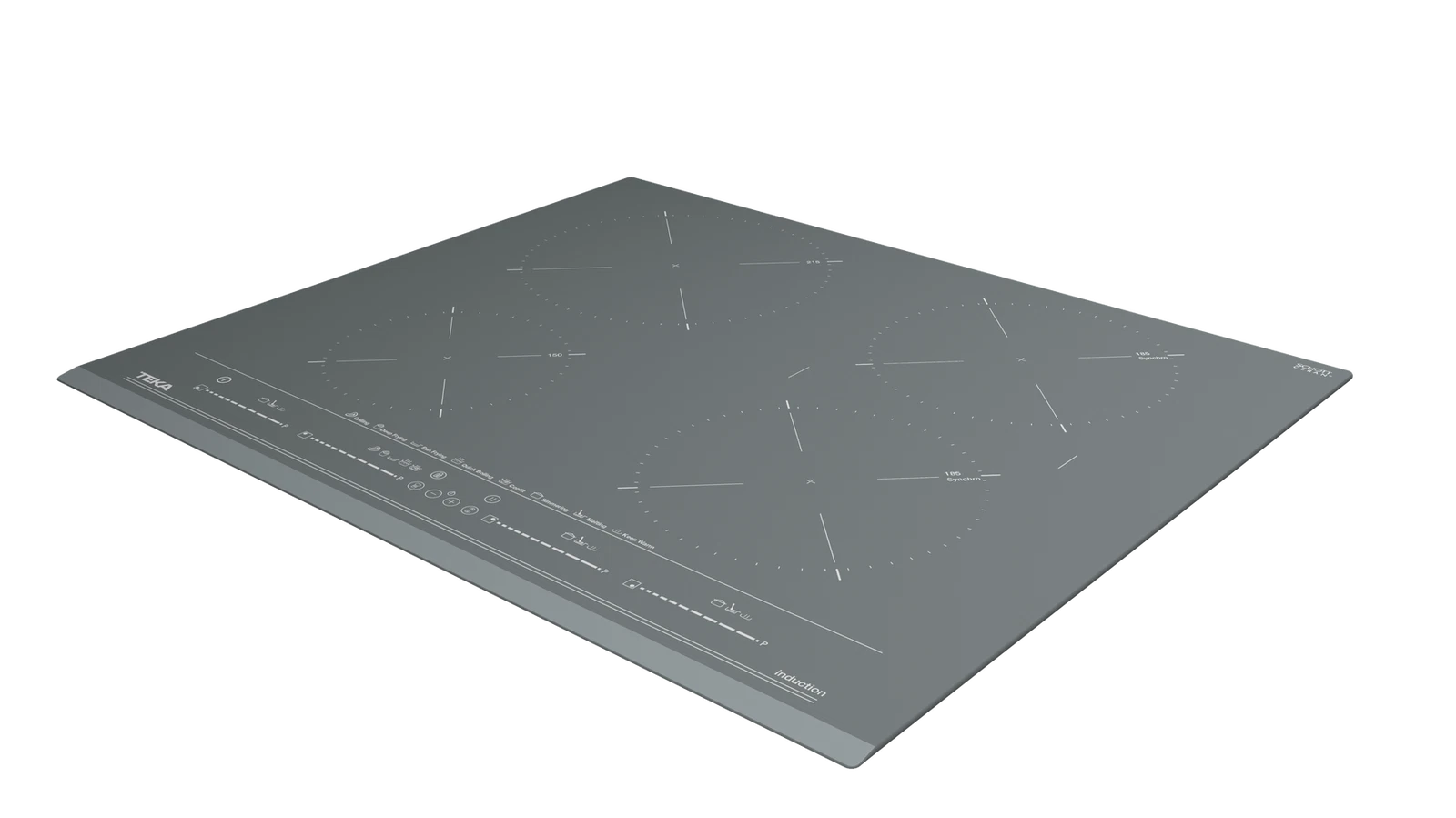 Индукционная варочная панель Synchro MasterSense 60 см / Коллекция Urban IZC 64630 MST STONE GREY