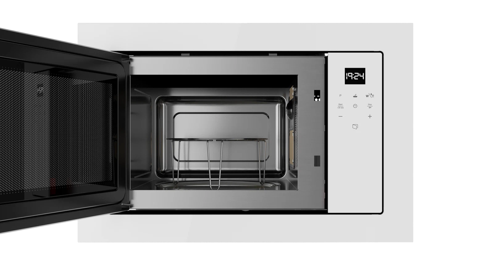 Встраиваемая микроволновая печь Teka Urban ML 8210 BIS WHITE MARBLE Белое Стекло