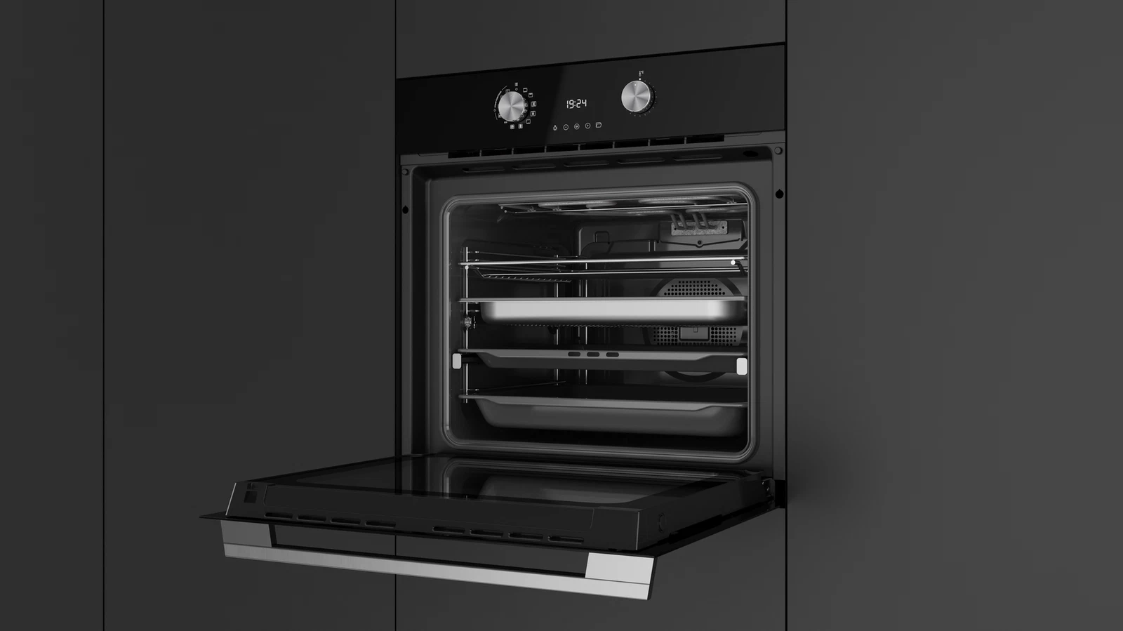 Духовой шкаф электрический Teka Urban SteamGourmet HLB 8550 SC NIGHT RIVER BLACK Ночная Река