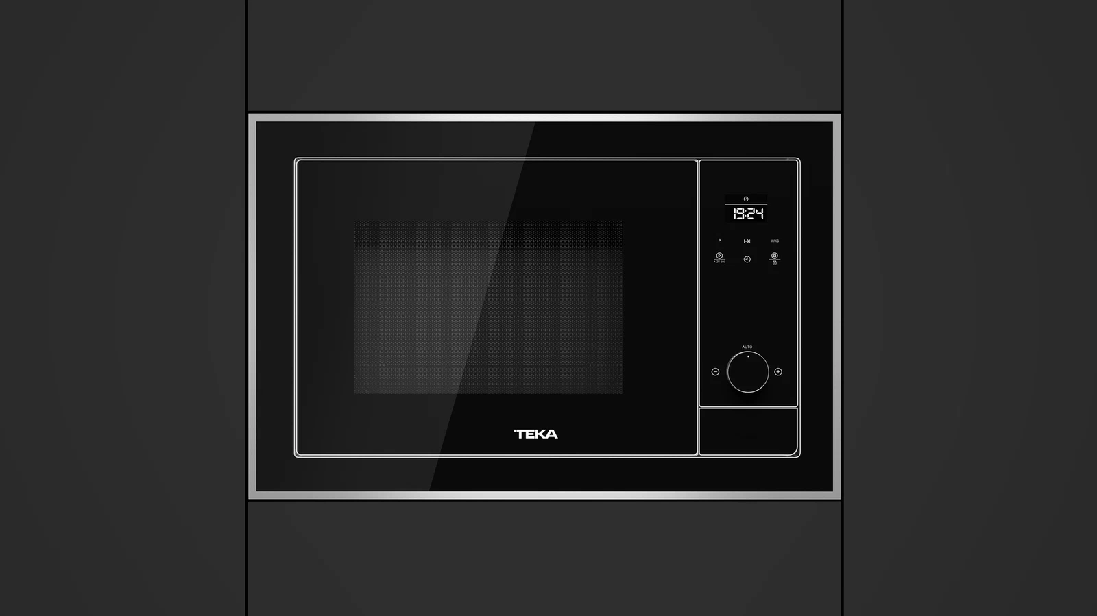 Встраиваемая микроволновая печь Teka Maestro ML 820 BIS BLACK-SS Чёрное Стекло