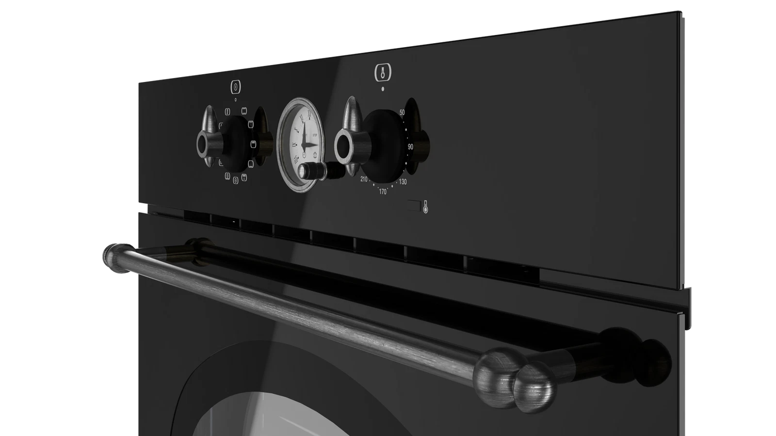 Духовой шкаф электрический Teka Country HRB 6300 ANTHRACITE-OS Антрацитовая Эмаль/Состаренное Серебро