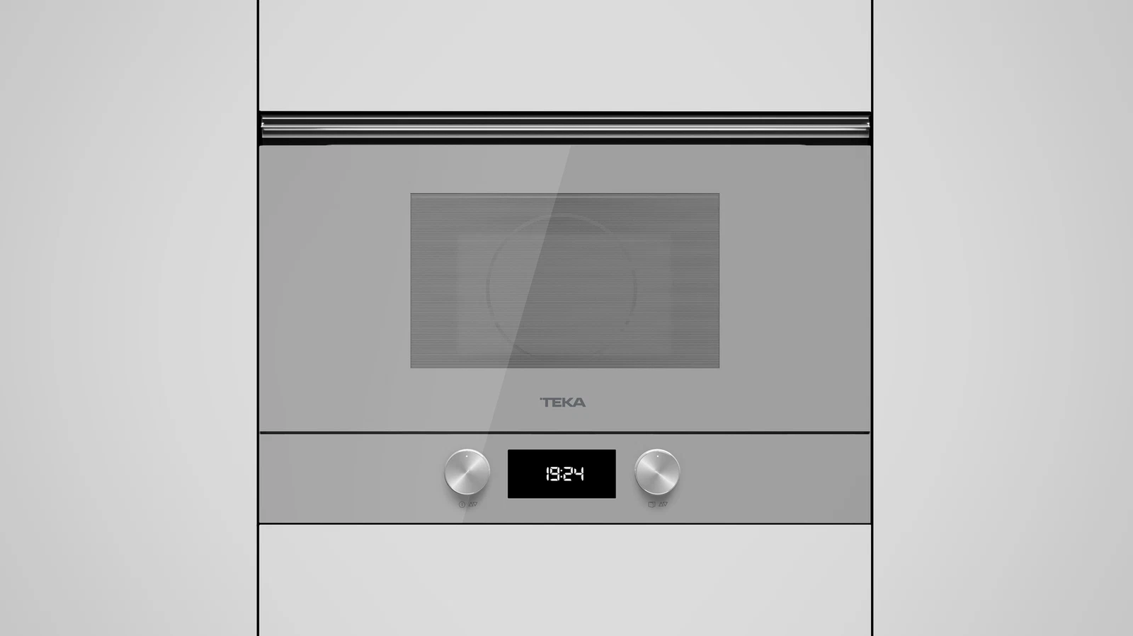 Встраиваемая микроволновая печь Teka Urban ML 8220 BIS L STEAM GREY Серый Пар