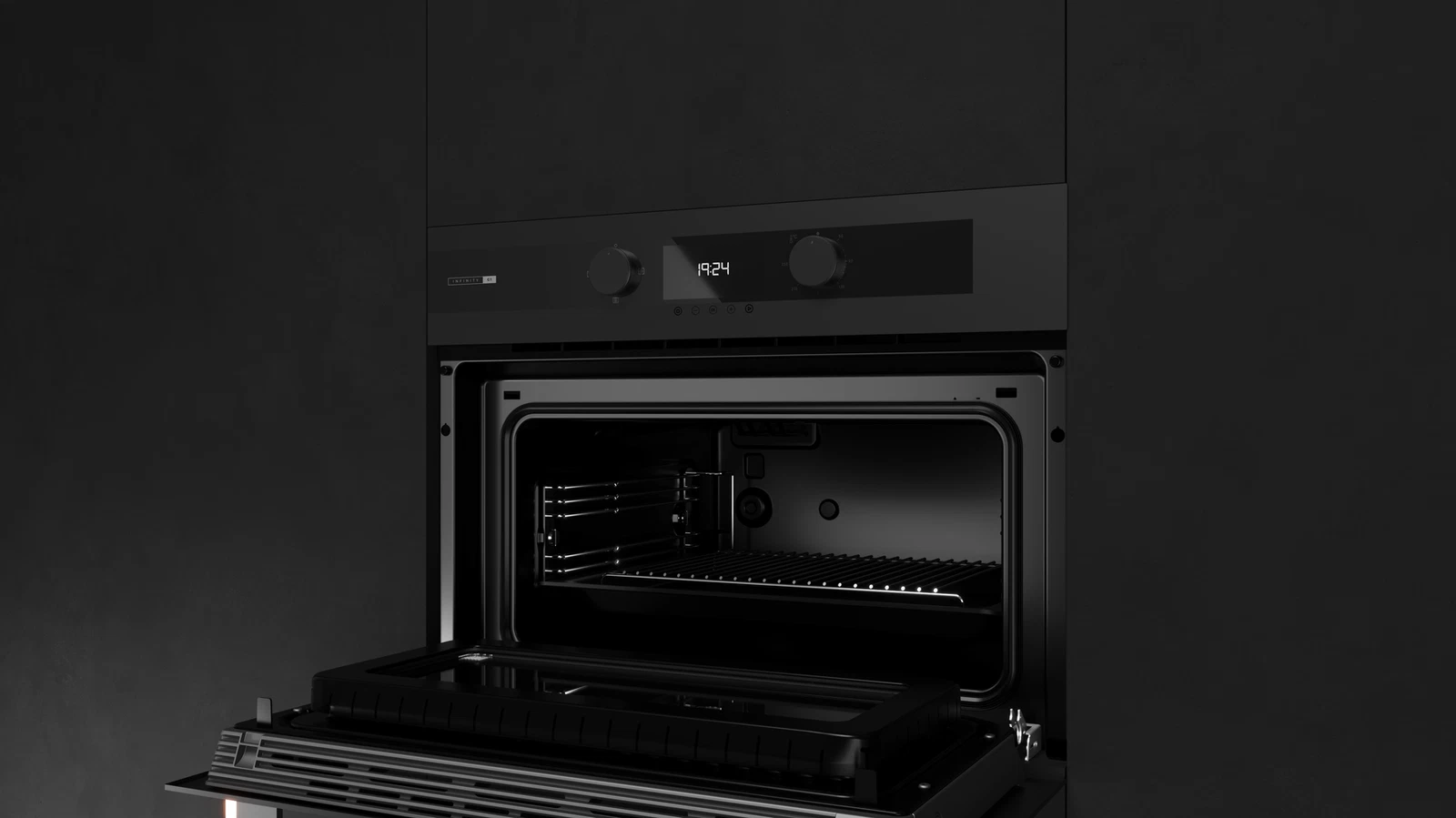 Встраиваемая микроволновая печь Teka Infinity MLC 84-G1 MATT BLACK Матовый Чёрный